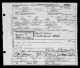 William Albert Farrar Death Certificate